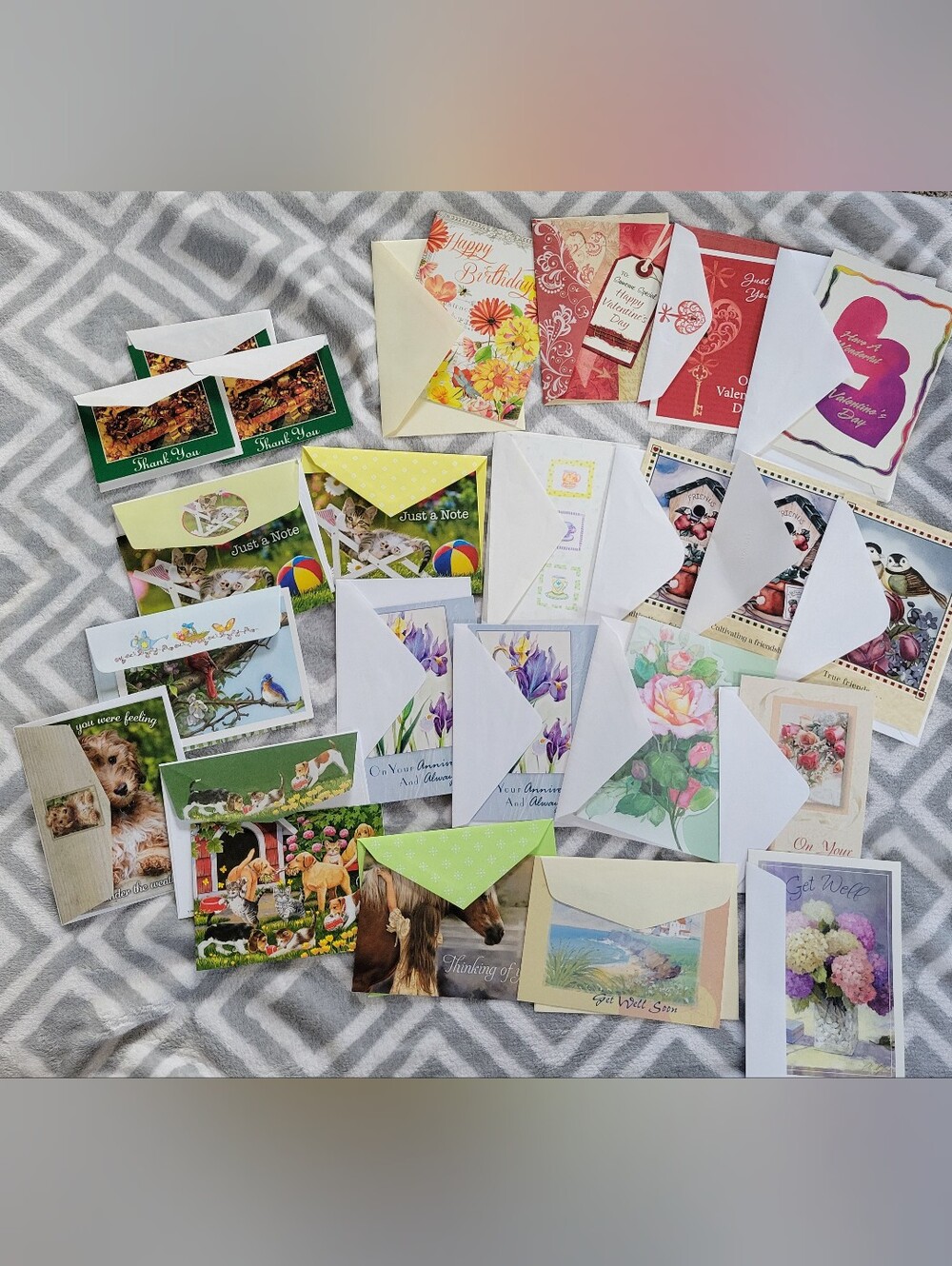 Bundle of miscellaneous cards